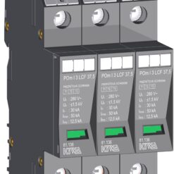 81.136 POm I 3 LCF 280V/12,5kA viršįtampių ribotuvas 3P I+II+III (B+C+D) klasė 37,5kA 1,5kV