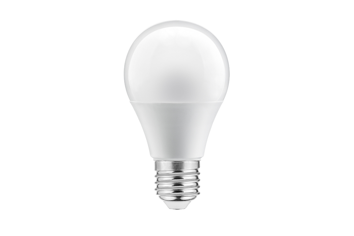 LD-A60CM3-10W LED E27 810Lm 10W 3000K 200* lemputė su judesio davikliu