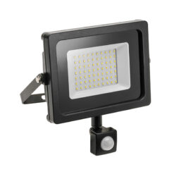 LED iNEXT Prožektorius su judesio davikliu 20W 120* 1600Lm IP65 6400K garantija 3 metai