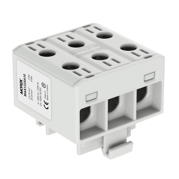 OTL35-3x Gnybtas 3x1x2.5-35mm2 Al/Cu 1000V pilkas MOREK