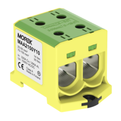 OTL150-2 Gnybtas 2x25-150mm2 Al/Cu 1000V geltonai žalias