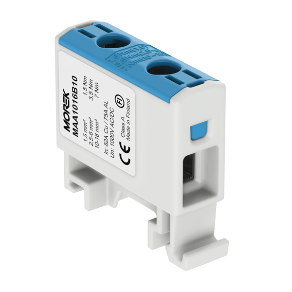 OTL16 Gnybtas 1x1.5-16mm2 Al/Cu 1000V mėlynas MOREK