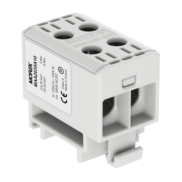 OTL35-2 Gnybtas 2x2.5-35mm2 Al/Cu 1000V pilkas MOREK