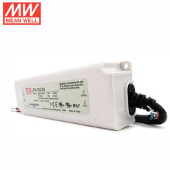 LPV-150-24 Impulsinis maitinimo šaltinis 24V 6.3A IP67 Mean Well