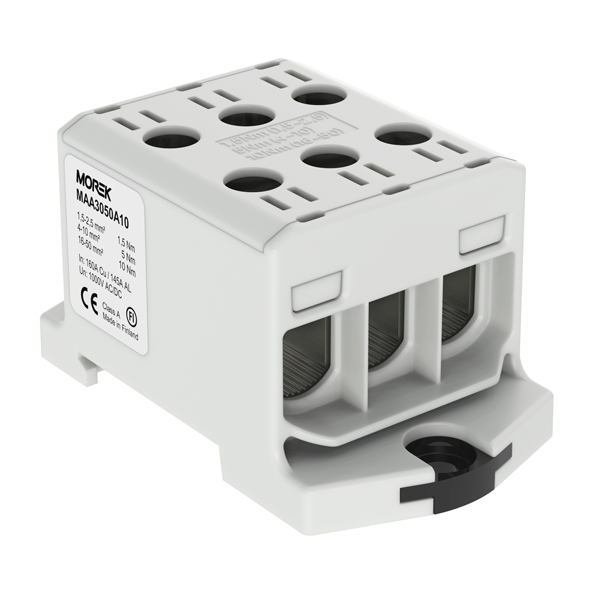 OTL50-3 Gnybtas 3x1.5-50mm2 Al/Cu 1000V pilkas MOREK