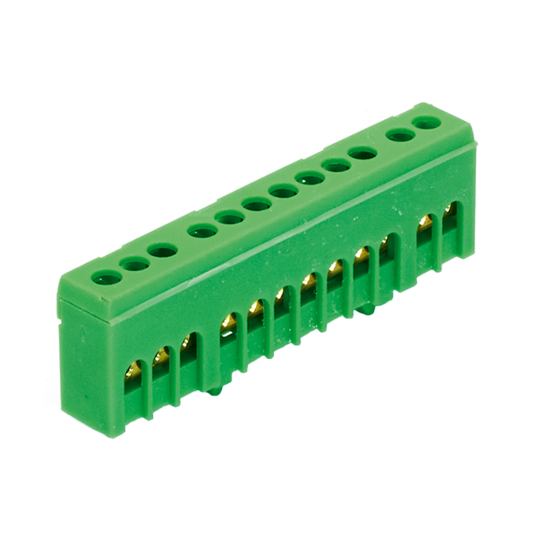 PE12H Įžeminimo gnybtas 12x16mm² IP20 žalias MOREK