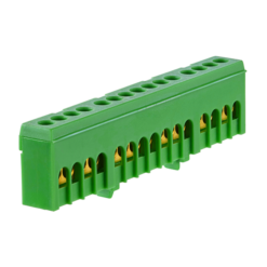 PE15H Įžeminimo gnybtas 15x16mm²  IP20  žalias  MOREK
