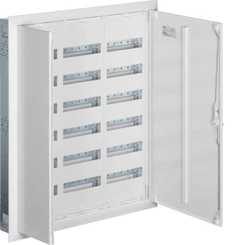 FWU63S Metalinis paskirstymo skydas potinkinis 216 modulių IP30 957x815x112mm