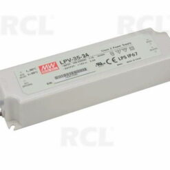 LPV-35-24 Impulsinis maitinimo šaltinis 24V 1.5A IP67 Mean Well