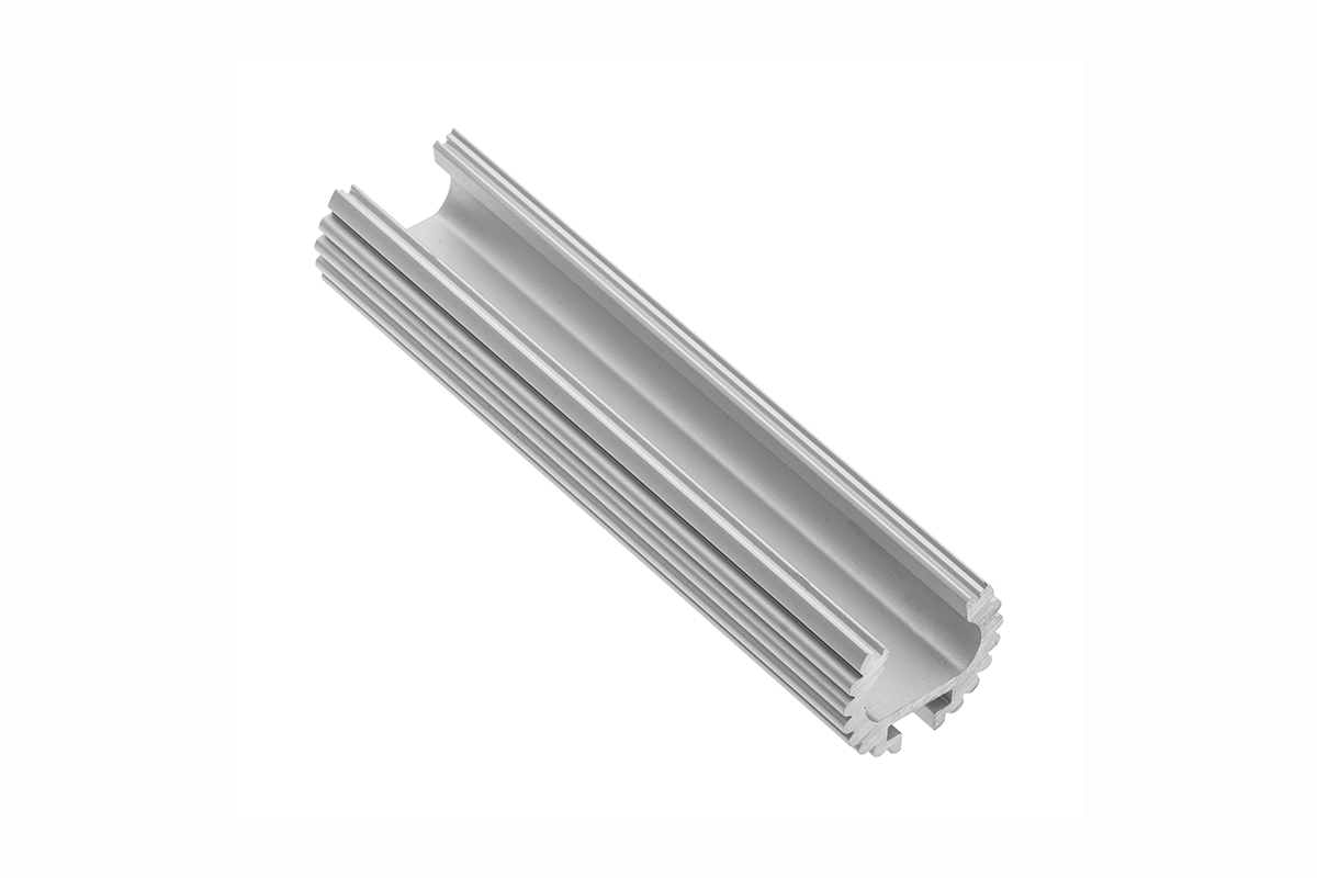 PA-GLAXDR-AL aliuminis profilis GLAX sidabrinis F-25 2m