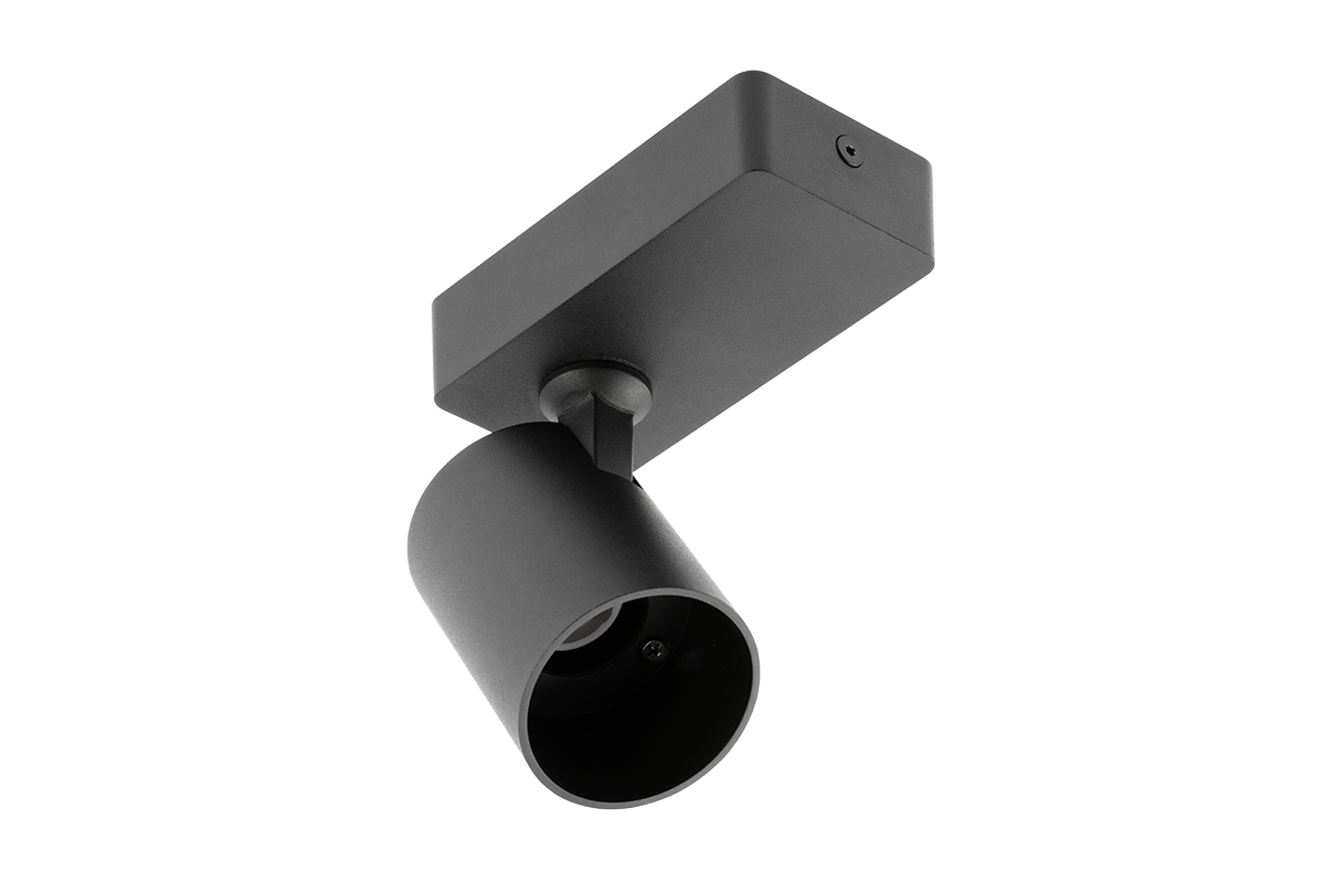 OS-SAN20WOK1-00 SANTO aluminium IP20 max 20W round black šviestuvas