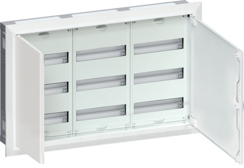 FWU33S Metalinis paskirstymo skydas potinkinis 108 modulių IP30 507x815x112mm