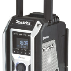 DMR114B Darbinis akumuliatorinis Bluetooth radijas, juoda spalva