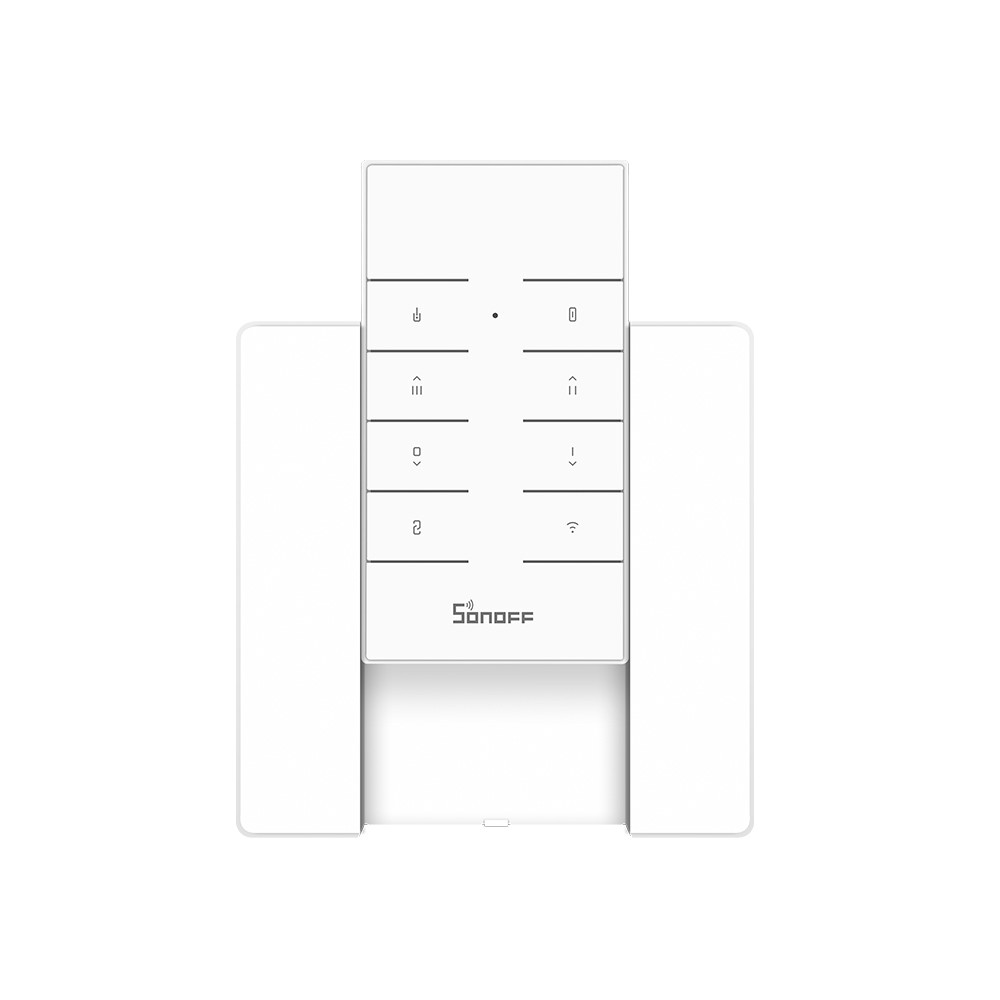 Nuotolinio valdymo pultelis SONOFF RM433, 433 MHz, pastovaus dažnio, 8 mygtukai, pritaikytas magnetiniam laikikliui SONOFF RM433-BASE