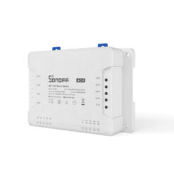 Išmanusis jungiklis SONOFF 4CHR3, 4 kanalų, valdomas programėle, Wi-Fi, galimybė valdyti balsu