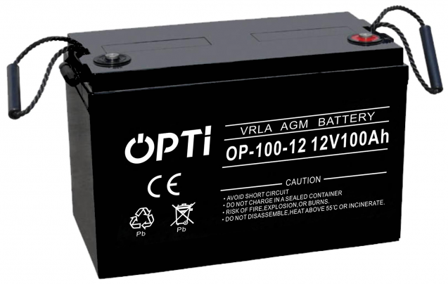 VPRO VPG-110-12 Gilaus iškrovimo baterija 12V/110Ah DEEP CYCLE
