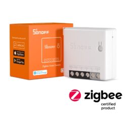 Išmanusis jungiklis SONOFF ZBMINI, 2200W, 230VAC, valdomas programėle,Zigbee, galimybė valdyti balsu