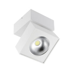 BIANCO 15W 1500Lm 4000K IP20 IK06 36* baltas keturkampis 3 metų garantija