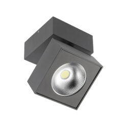 BIANCO 15W 1500Lm 4000K IP20 IK06 36* juodas keturkampis 3 metų garantija