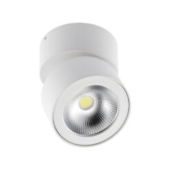 BIANCO 15W 1500Lm 4000K IP20 IK06 36* baltas apvalus 3 metų garantija