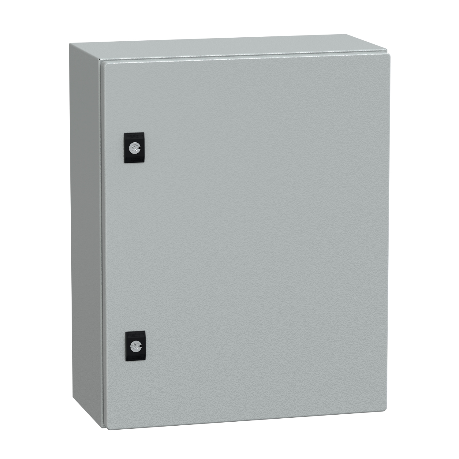 NSYCRN54250P SpacialCRN dėžė lakštinio plieno su montavimo plokšte H500xW400xD250 IP66 IK10 RAL7035