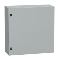 NSYCRN88300P SpacialCRN dėžė lakštinio plieno su montavimo plokšte H800xW800xD300 IP66 IK10 RAL7035