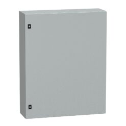 NSYCRN108250P SpacialCRN dėžė lakštinio plieno su montavimo plokšte H1000xW800xD250 IP66 IK10 RAL7035