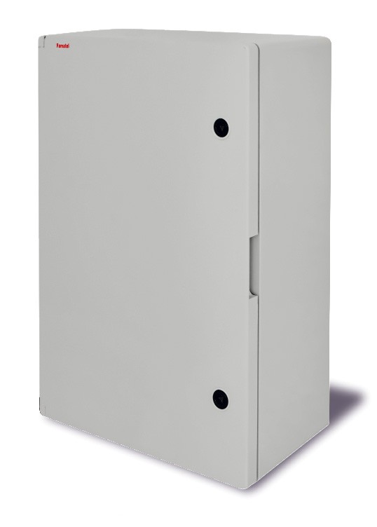 39146 MAGNA Plastikinė dėžė atspari UV 600x400x200mm IP65 su montavimo plokšte