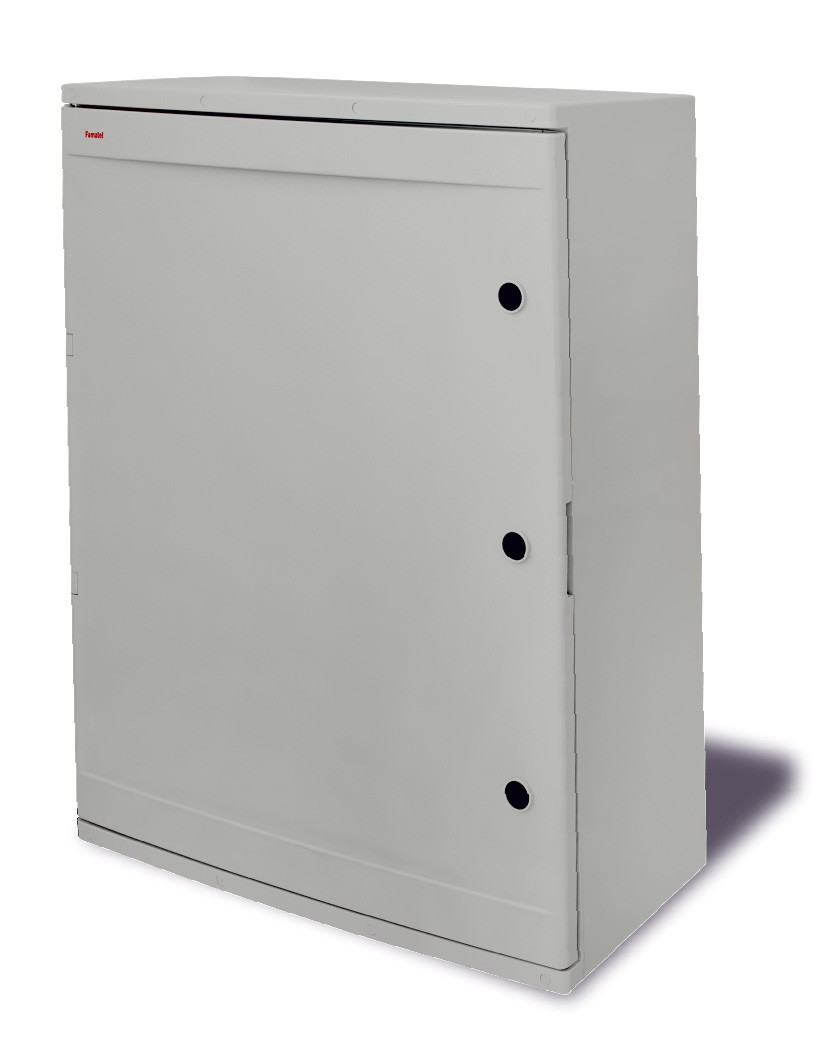 39168 MAGNA Plastikinė dėžė atspari UV 800x600x260mm IP65 su montavimo plokšte