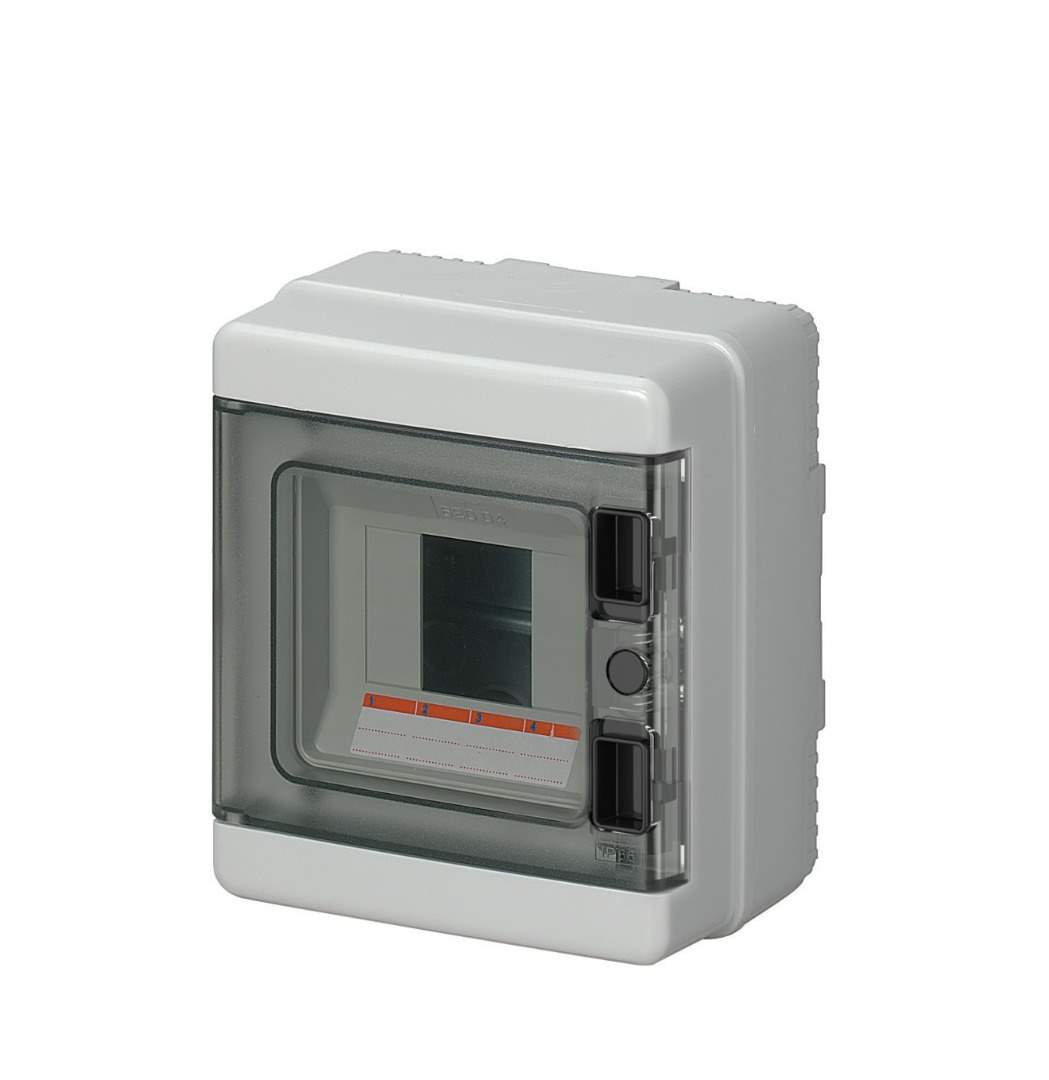EC62004 Paskirstymo skydas 4 modulių IP65 Elettrocanali