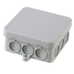 EC411C3 Hermetinė paskirstymo dėžutė 75x75x34mm IP55 pilka RAL7035  Elettrocanali