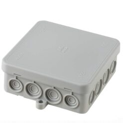 EC411C4 Hermetinė paskirstymo dėžutė 90x90x34mm IP55 pilka RAL7035  Elettrocanali