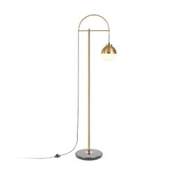GTV-7573 ABIES F AC220-240V 50/60Hz 1*E27 IP20 Ø 20 cm pastatomas auksinis šviestuvas