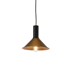 GTV-7610 PRIVE AC220-240V 50/60Hz 1*E27 IP20 Ø 22 cm pakabinamas auksinis šviestuvas