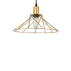 GTV-7863 TILIA 2 1*E27 IP20 Ø 35 cm pakabinamas auksinis šviestuvas