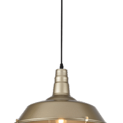 GTV-3703 SOLEN 2  1*E27 IP20 Ø 36,5 cm pakabinamas auksinis šviestuvas