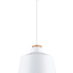 GTV-3086 MARGUS  1*E27 IP20 Ø 30 cm pakabinamas baltas šviestuvas