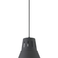 GTV-8136 GIANNI L  1*E27 IP20 Ø 32 cm pakabinamas juodas šviestuvas