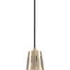 GTV-8143 KALIOPE  1*E27 IP20 Ø 18 cm pakabinamas pilkas/auksinis šviestuvas