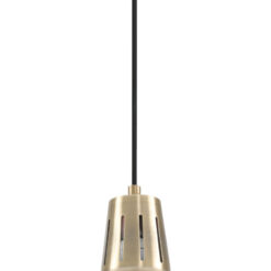 GTV-8143 KALIOPE  1*E27 IP20 Ø 18 cm pakabinamas pilkas/auksinis šviestuvas