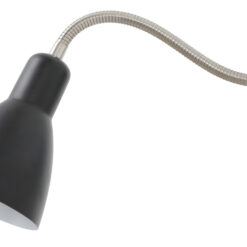GTV-1860 ETORE  1*E27 IP20 Ø 11cm sieninis juodas šviestuvas