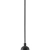 GTV-2072 ETORE L  1*E27 IP20 Ø 12,8cm pakabinamas juodas šviestuvas