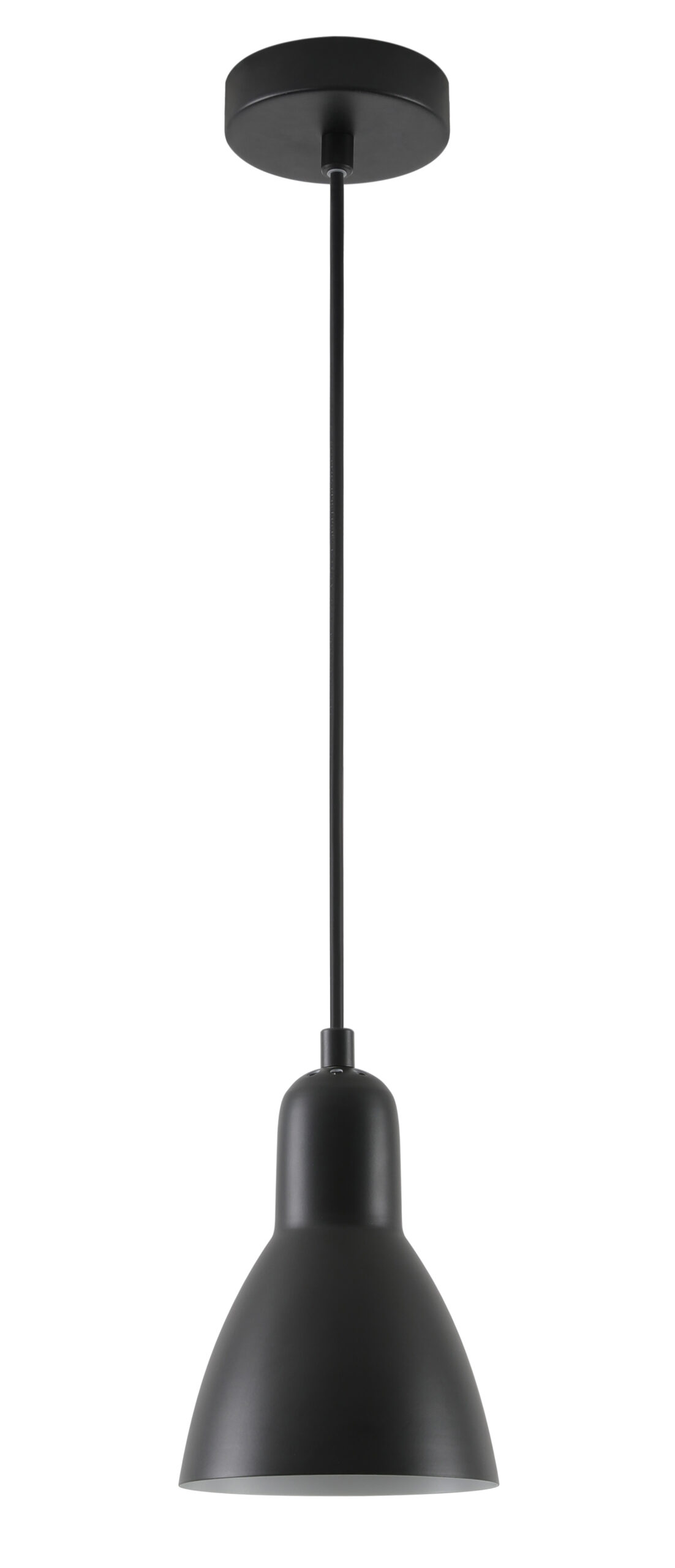 GTV-2072 ETORE L 1*E27 IP20 Ø 12,8cm pakabinamas juodas šviestuvas