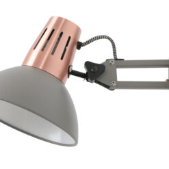 GTV-2164 ARTEMIA  1*E27 IP20 Ø 16,3cm sieninis pilkas šviestuvas