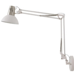 GTV-2249 ARTEMIA + su jungikliu  1*E27 IP20 Ø 16,3cm sieninis baltas šviestuvas