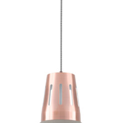 GTV-2447 ARTEMIA L  1*E27 IP20 Ø 34,5cm pakabinamas pilkas šviestuvas