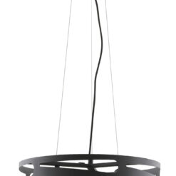 GTV-2584 MARISA  3*E27 IP20 Ø 40cm pakabinamas juodas šviestuvas