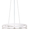 GTV-2782 MARISA 3*E27 IP20 Ø 40cm pakabinamas baltas šviestuvas