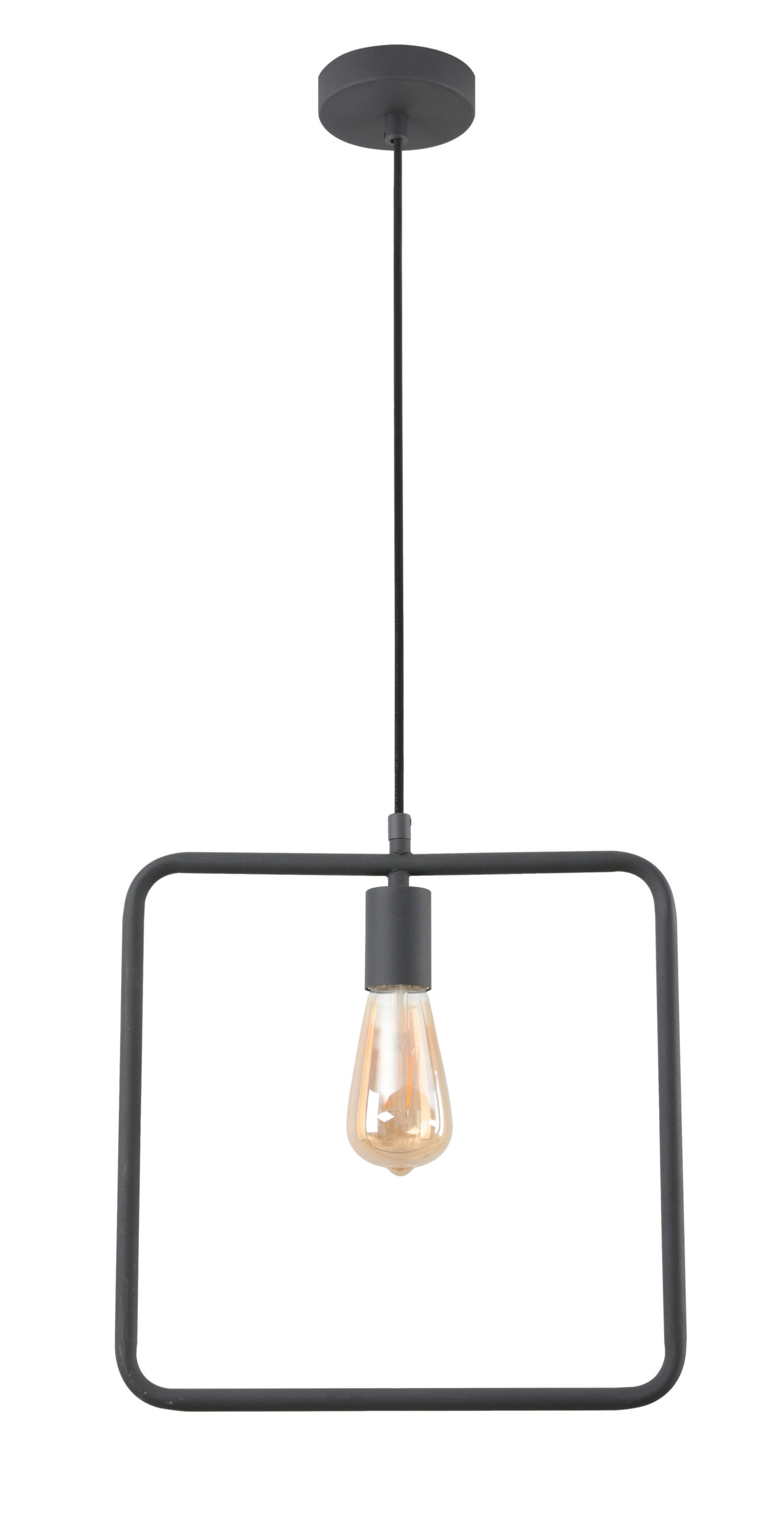 GTV-2614 LIJA 1*E27 IP20 29x10 cm pakabinamas juodas šviestuvas