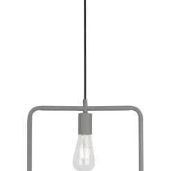 GTV-2836 LIJA  1*E27 IP20 29x10 cm pakabinamas pilkas šviestuvas